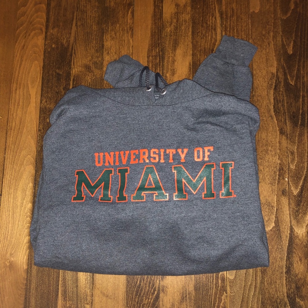 University of Miami Champion hoodie
